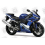 Yamaha YZF-R6 2005 - BLUE VERSION VERSION DECALS SET (Compatible Product)