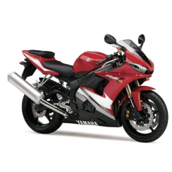 Yamaha YZF-R6 2005 - RED VERSION VERSION DECALS SET