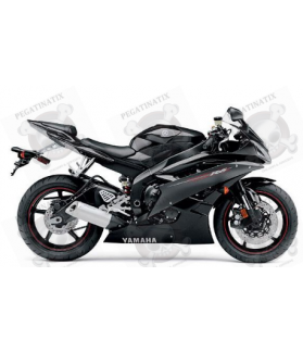 Yamaha YZF-R6 2006 - BLACK VERSION DECALS SET (Compatible Product)