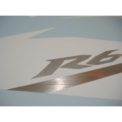 Yamaha YZF-R6 2006 - BLUE EU VERSION DECALS SET
