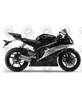 Yamaha YZF-R6 2007 - BLACK VERSION DECALS SET (Compatible Product)