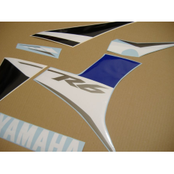 Yamaha YZF-R6 2008 - BLUE AU VERSION DECALS SET