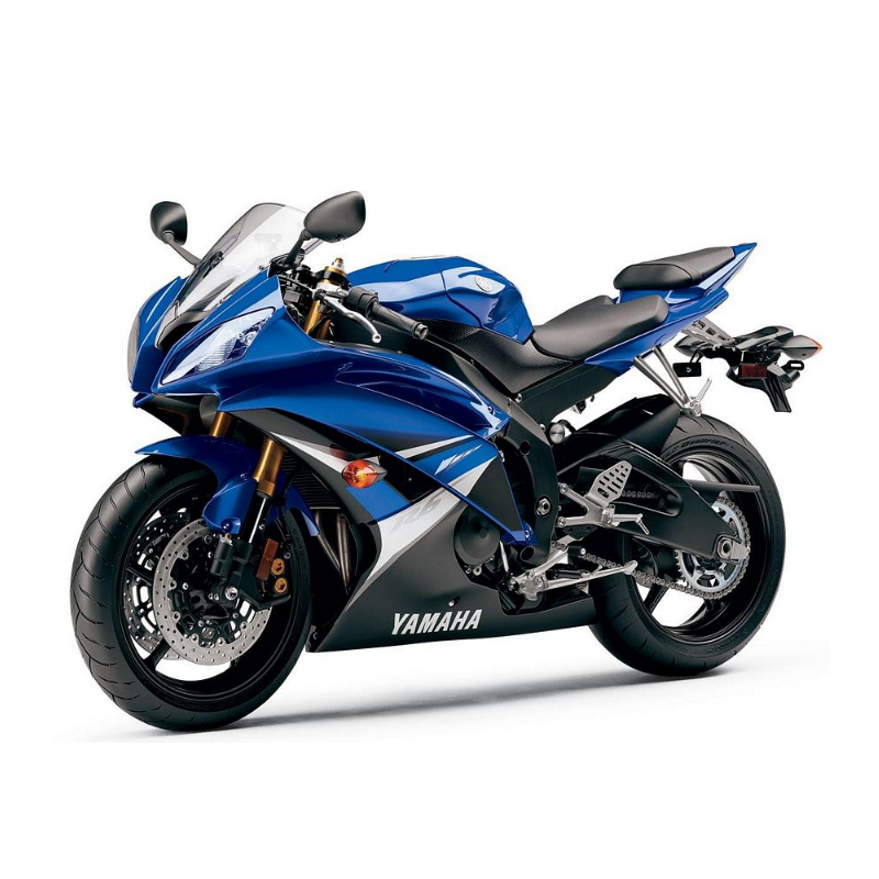 Yamaha YZF-R6 2008 - BLUE AU VERSION DECALS SET