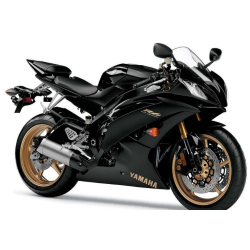 Yamaha YZF-R6 2009 - BLACK VERSION DECALS SET