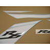Yamaha YZF-R6 2009 - RED/WHITE VERSION DECALS SET