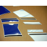Yamaha YZF-R6 2010 - BLUE/WHITE VERSION DECALS SET