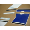 Yamaha YZF-R6 2010 - BLUE/WHITE VERSION DECALS SET