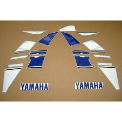 Yamaha YZF-R6 2010 - BLUE/WHITE VERSION DECALS SET