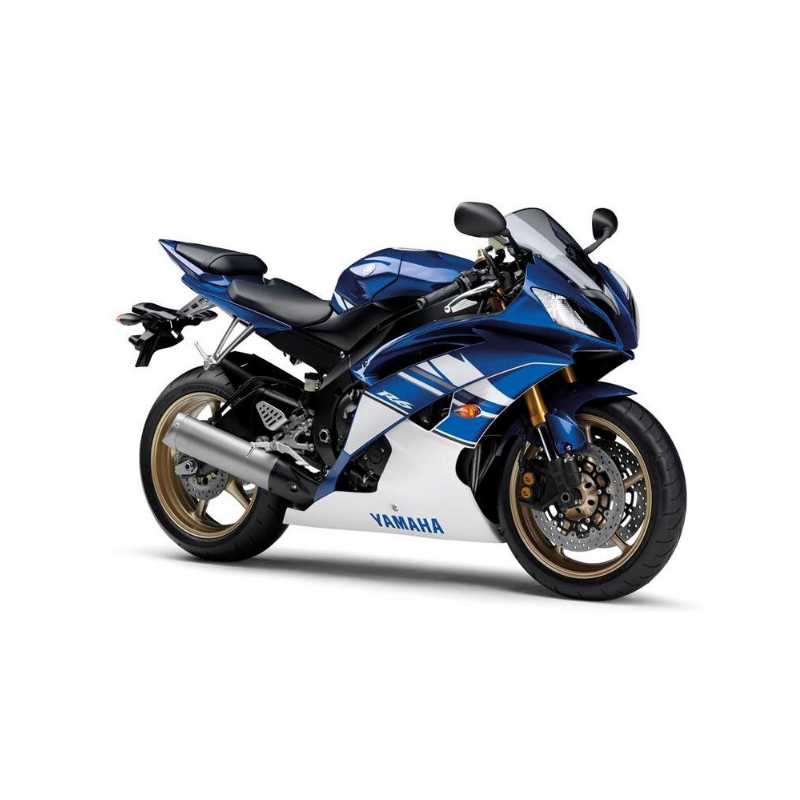 Yamaha YZF-R6 2010 - BLUE/WHITE VERSION DECALS SET