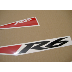 Yamaha YZF-R6 2010 - WHITE VERSION DECALS SET