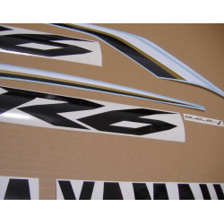 Yamaha YZF-R6 2013 - RED/WHITE DECALS SET