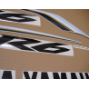 Yamaha YZF-R6 2013 - RED/WHITE DECALS SET