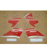 Yamaha YZF-R125 2008 - WHITE/RED VERSION DECALS SET