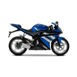 Yamaha YZF-R125 2009 - BLUE EU VERSION VERSION DECALS SET