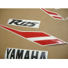 Yamaha YZF-R125 2012 - BLACK VERSION DECALS SET