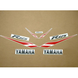 Yamaha YZF-R125 2012 - BLACK VERSION DECALS SET