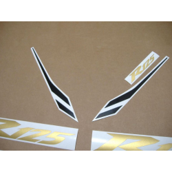 Yamaha YZF-R125 2012 - WHITE VERSION DECALS SET