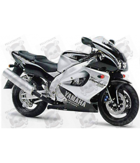 Yamaha YZF 1000R 1996 - BLACK/SILVER DECALS SET (Compatible Product)
