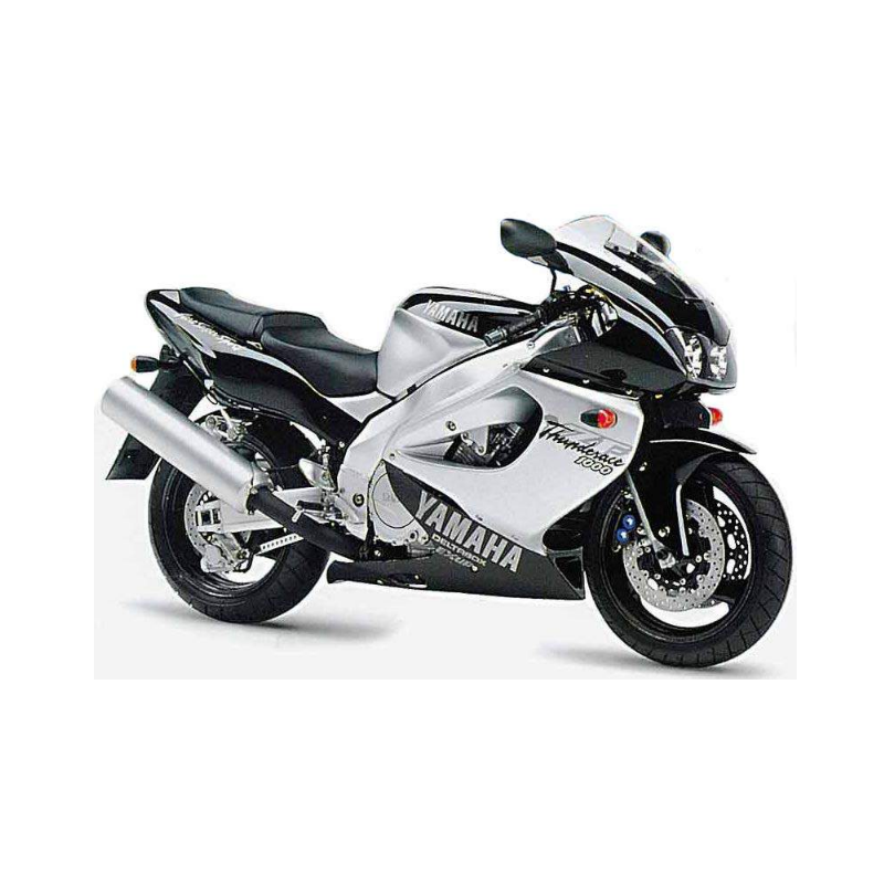 Yamaha YZF 1000R 1996 - BLACK/SILVER DECALS SET
