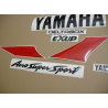 Yamaha YZF 1000R 1996 - WHITE/RED VERSION DECALS SET