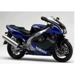 Yamaha YZF 1000R 1997 - BLUE/BLACK VERSION DECALS SET