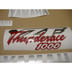 Yamaha YZF 1000R 1997 - BURGUNDY/SILVER VERSION DECALS SET