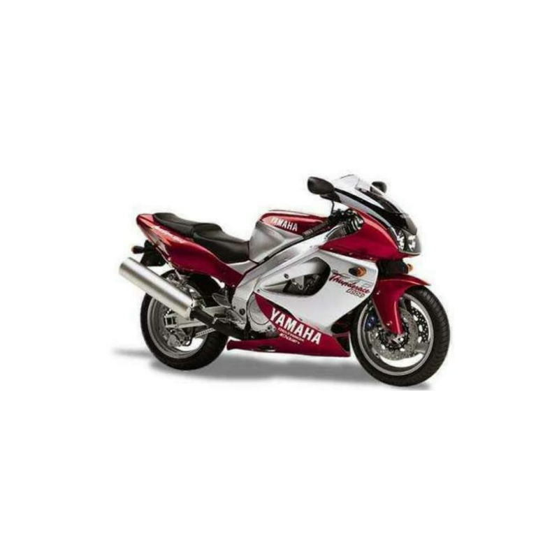 Yamaha YZF 1000R 1997 - BURGUNDY/SILVER VERSION DECALS SET
