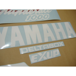 Yamaha YZF 1000R 1997 - RED/BLACK VERSION VERSION DECALS SET