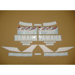 Yamaha YZF 1000R 1997 - RED/BLACK VERSION VERSION DECALS SET