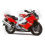 STICKERS Yamaha YZF 1000R YEAR 1997 - RED/BLACK VERSION VERSION DECALS SET (Compatible Product)