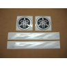 YAMAHA FZ6 2004 - TITANIUM GREY VERSION DECALS SET