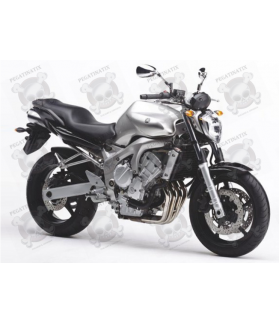 YAMAHA FZ6 S2 2006 - SILVER VERSION DECALS SET (Compatible Product)