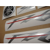 YAMAHA FZ6 S2 2009 - BLACK VERSION DECALS SET
