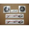 YAMAHA FZ6 S2 2009 - BLACK VERSION DECALS SET