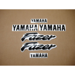 YAMAHA FZS600 FAZER 1998 - GOLD VERSION DECALS SET