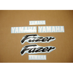 YAMAHA FZS600 FAZER 1999 - RED VERSION DECALS SET