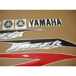 YAMAHA FZS600 FAZER 2003 - RED VERSION DECALS SET
