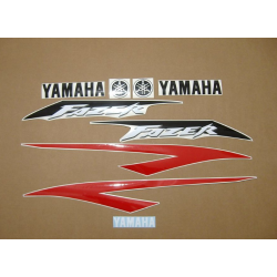 YAMAHA FZS600 FAZER 2003 - RED VERSION DECALS SET