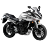 YAMAHA FZ6 FAZER S2 2008 - SILVER VERSION DECALS SET