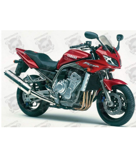 YAMAHA FZS1000 FAZER 2001 - RED VERSION DECALS SET (Compatible Product)