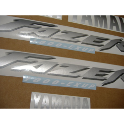 YAMAHA FZS1000 FAZER 2002 - BLUE VERSION  DECALS SET