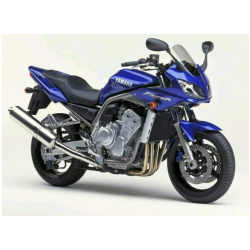 YAMAHA FZS1000 FAZER 2002 - BLUE VERSION  DECALS SET
