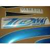YAMAHA TDM 850 2000 BLUE/BLACK VERSION DECALS SET