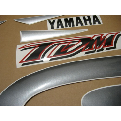 YAMAHA TDM 850 2000 SILVER/GREY VERSION DECALS SET