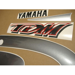 YAMAHA TDM 850 2000 SILVER/GREY VERSION DECALS SET