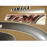YAMAHA TDM 850 2000 SILVER/GREY VERSION DECALS SET