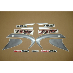 YAMAHA TDM 850 2000 SILVER/GREY VERSION DECALS SET