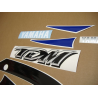 YAMAHA TDM 850 2001 BLUE/BLACK VERSION DECALS SET
