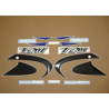 YAMAHA TDM 850 2001 BLUE/BLACK VERSION DECALS SET