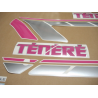 Yamaha XTZ 660 TENERE 1991 - BLUE VERSION DECALS SET